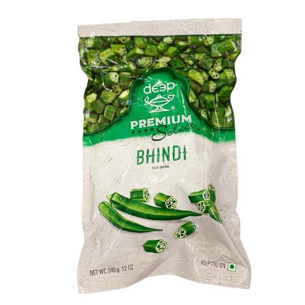 Deep Bhindi Okra cut 340g – Aj Fresh Fruit