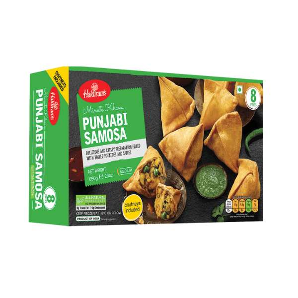 Haldiram Mix veg Samosa 6pc – Aj Fresh Fruit