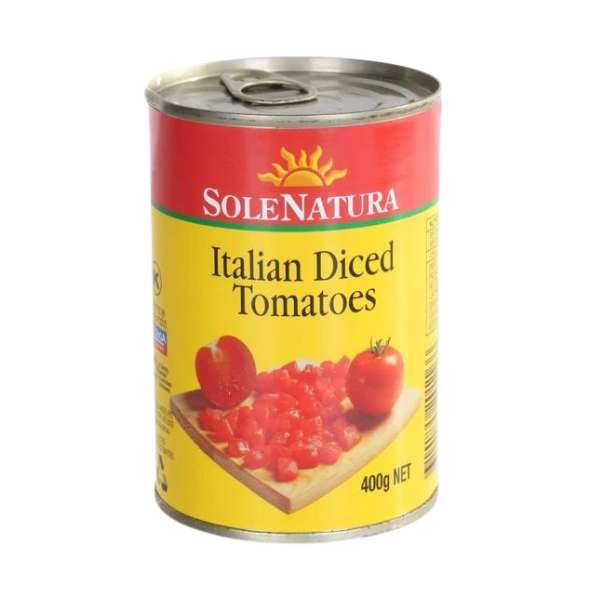 SOLENATURA ITALIAN DICED TOMATOES 400G Aj Fresh Fruit